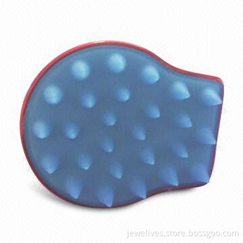 Silicone Pet Brush, Comfortable, Non-poisonous, Tasteless, and Easy to Wash